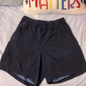 Lightly Used Blue Lululemon Shorts 5in